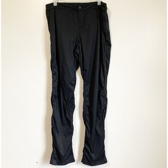 The North Face Pants - The North Face Women Aphrodite Pant Black SZ 14 Hiking Outdoor Zip Pockets 36x33